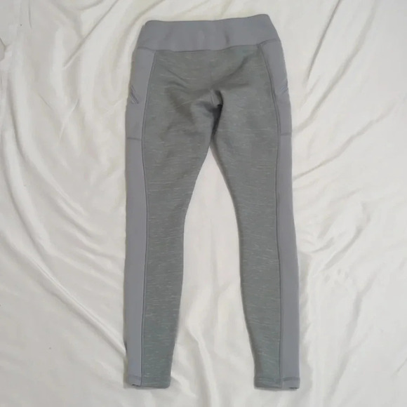 Athleta SpaceDye Polartec Power Stretch Peak Tight, Color Gray Size XS - Picture 3 of 14